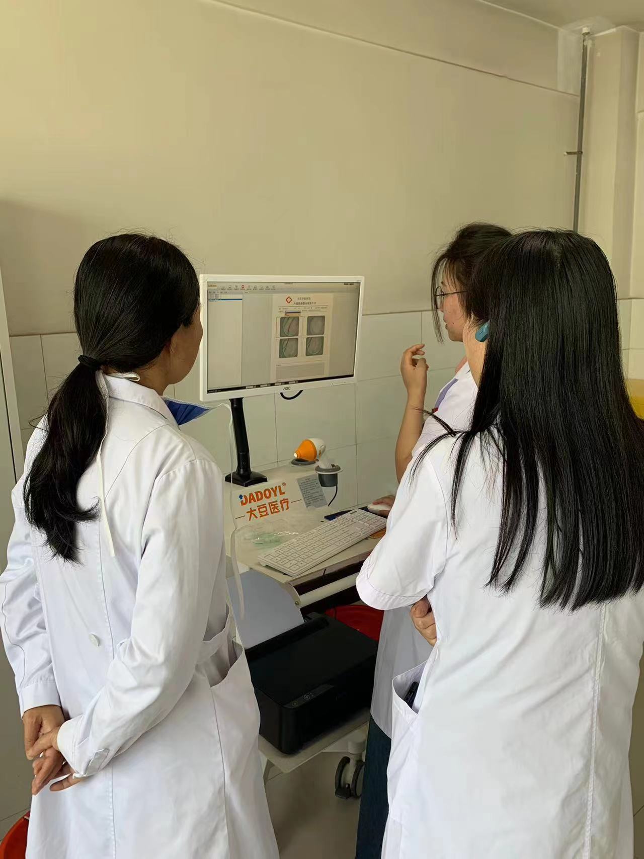 【大豆醫(yī)療】江蘇省徐州市豐縣某醫(yī)院肛腸檢查系統(tǒng)DD-200型裝機(jī)培訓(xùn)